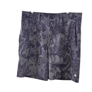 Lululemon Mens Team Canada Woven Air 9" Unlined Shorts, Tapestry Pride Purple,33